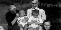 Doina Cornea la Varsolt cu socrii și copiii Doina Cornea la Varsolt cu socrii și copiii